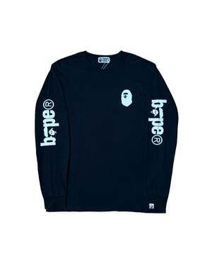 A Bathing Ape BAPE Head Logo Long Sleeve